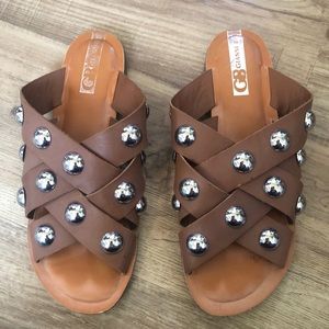Gianni Bini Studded sandals